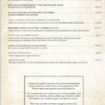 Menu Le Douar Marrakech August 2023 182217-324900